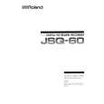 ROLAND JSQ-60 Owners Manual ROLAND JSQ-60 Owners Manual