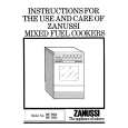 ZANUSSI MC5634 Owners Manual ZANUSSI MC5634 Owners Manual