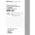 PIONEER IDK-01 Service Manual PIONEER IDK-01 Service Manual