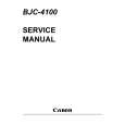 CANON BJC-4100 Service Manual CANON BJC-4100 Service Manual