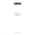 ZANUSSI ZGC42 Owners Manual ZANUSSI ZGC42 Owners Manual