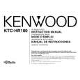 KENWOOD KTCHR100 Owners Manual KENWOOD KTCHR100 Owners Manual