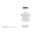 ZANUSSI ZK18/9AGO Owners Manual ZANUSSI ZK18/9AGO Owners Manual