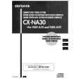 AIWA NSXA30 Owners Manual AIWA NSXA30 Owners Manual