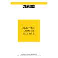 ZANUSSI ZCE620X Owners Manual ZANUSSI ZCE620X Owners Manual