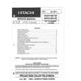 HITACHI 50UX14B Service Manual HITACHI 50UX14B Service Manual