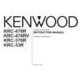 KENWOOD KRC-378R Owners Manual KENWOOD KRC-378R Owners Manual