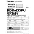PIONEER PDP433PE Service Manual PIONEER PDP433PE Service Manual