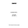 ZANUSSI ZCG5607 Owners Manual ZANUSSI ZCG5607 Owners Manual