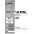 AIWA CSDED20 Owners Manual AIWA CSDED20 Owners Manual