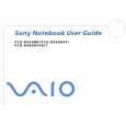 SONY PCG-R600HFPD VAIO Owners Manual SONY PCG-R600HFPD VAIO Owners Manual