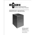 JBL GSUB10 Service Manual JBL GSUB10 Service Manual