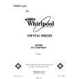 WHIRLPOOL EV15HEXPW0 Parts Catalog WHIRLPOOL EV15HEXPW0 Parts Catalog