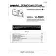 SHARP VL-E620S Service Manual SHARP VL-E620S Service Manual