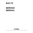 CANON BJC-70 Service Manual CANON BJC-70 Service Manual