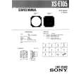 SONY XSE105 Service Manual SONY XSE105 Service Manual