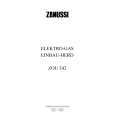 ZANUSSI ZOU342IN Owners Manual ZANUSSI ZOU342IN Owners Manual