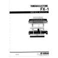 YAMAHA FX1 Service Manual YAMAHA FX1 Service Manual