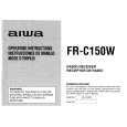 AIWA FRC150 Owners Manual AIWA FRC150 Owners Manual
