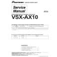 PIONEER VSX-AX10/SB Service Manual PIONEER VSX-AX10/SB Service Manual