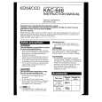 KENWOOD KAC646 Owners Manual KENWOOD KAC646 Owners Manual