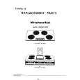 WHIRLPOOL KGCS1340 Parts Catalog WHIRLPOOL KGCS1340 Parts Catalog