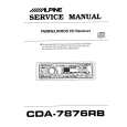 ALPINE CDA-7876RB Service Manual ALPINE CDA-7876RB Service Manual