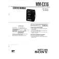 SONY WMEX16 Service Manual SONY WMEX16 Service Manual