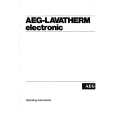 AEG LTHElectronic Owners Manual AEG LTHElectronic Owners Manual