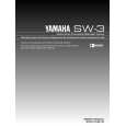 YAMAHA SW-3 Owners Manual YAMAHA SW-3 Owners Manual