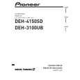 PIONEER DEH-4150SD/XS/ES Owners Manual PIONEER DEH-4150SD/XS/ES Owners Manual
