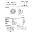 KENWOOD KFCW412 Service Manual KENWOOD KFCW412 Service Manual