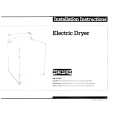 WHIRLPOOL REL3422AL0 Installation Manual WHIRLPOOL REL3422AL0 Installation Manual