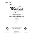 WHIRLPOOL RF306BXVN3 Parts Catalog WHIRLPOOL RF306BXVN3 Parts Catalog