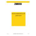 ZANUSSI ZDM6037B Owners Manual ZANUSSI ZDM6037B Owners Manual