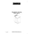 ZANUSSI WTJ1384V Owners Manual ZANUSSI WTJ1384V Owners Manual