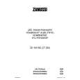 ZANUSSI ZD 19/6 BO Owners Manual ZANUSSI ZD 19/6 BO Owners Manual