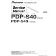 PIONEER PDP-S40 Service Manual PIONEER PDP-S40 Service Manual