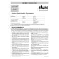 FAURE LTC531 Owners Manual FAURE LTC531 Owners Manual