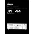 YAMAHA MT44 Owners Manual YAMAHA MT44 Owners Manual