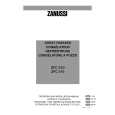 ZANUSSI ZFC220 Owners Manual ZANUSSI ZFC220 Owners Manual