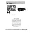TEAC C1 Service Manual TEAC C1 Service Manual