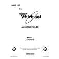 WHIRLPOOL AC0052XT0 Parts Catalog WHIRLPOOL AC0052XT0 Parts Catalog