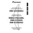 PIONEER RM-V2550BU/LUB/CA Owners Manual PIONEER RM-V2550BU/LUB/CA Owners Manual