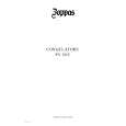 ZOPPAS PV20E Owners Manual ZOPPAS PV20E Owners Manual