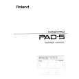 ROLAND PAD-5 Owners Manual ROLAND PAD-5 Owners Manual