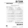 SONY XRT200M Service Manual SONY XRT200M Service Manual