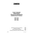 ZANUSSI ZCF229 Owners Manual ZANUSSI ZCF229 Owners Manual