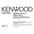 KENWOOD KDCD301 Owners Manual KENWOOD KDCD301 Owners Manual