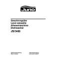 JUNO-ELECTROLUX JSI5460B Owners Manual JUNO-ELECTROLUX JSI5460B Owners Manual
